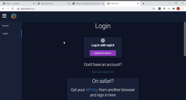 Preview of Rafael Asmoucha's Replit Ventures startup project