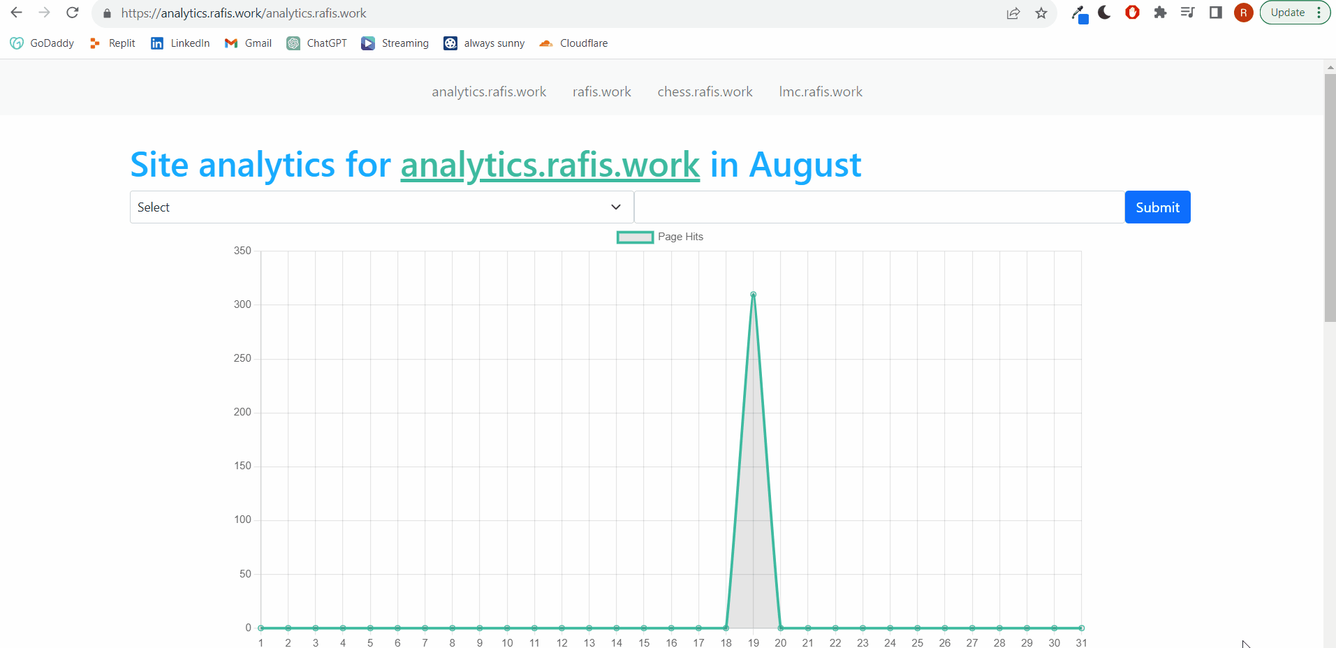 preview of chess application